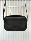 Сумка жіноча Michael Kors Jet Set Small чорна шкіряна 35R6GTVC5L bl фото