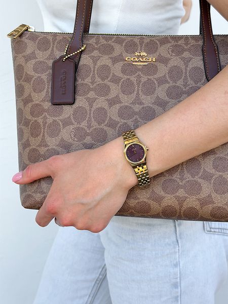 Годинник жіночий Burker Victoria Gold Burgundy VICGBUR фото