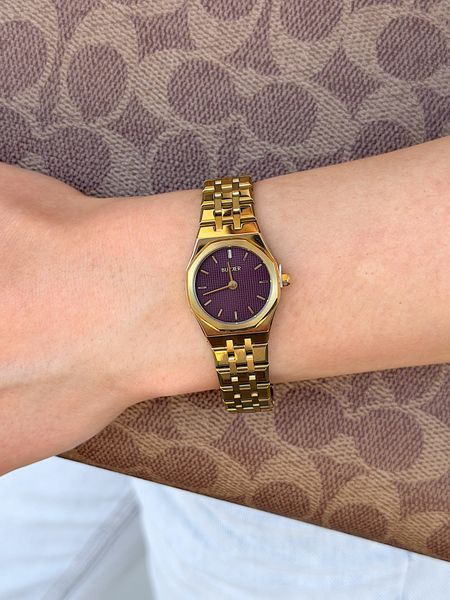 Годинник жіночий Burker Victoria Gold Burgundy VICGBUR фото