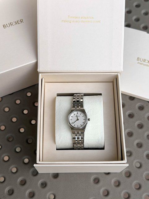 Годинник жіночий Burker Victoria Silver White VICSW фото
