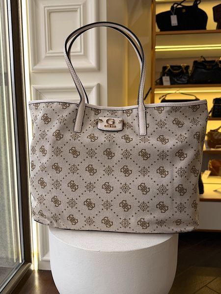 Сумка жіноча Guess Neda біла лого CP965424 owl фото