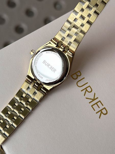 Годинник жіночий Burker Victoria Gold White VICGW фото
