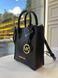 Сумка жіноча Michael Kors Mercer Extra-Small чорна шкіряна 	 35S1GM9T0L bl фото 4