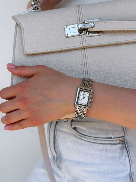Годинник жіночий Burker Olivia Silver OLS фото