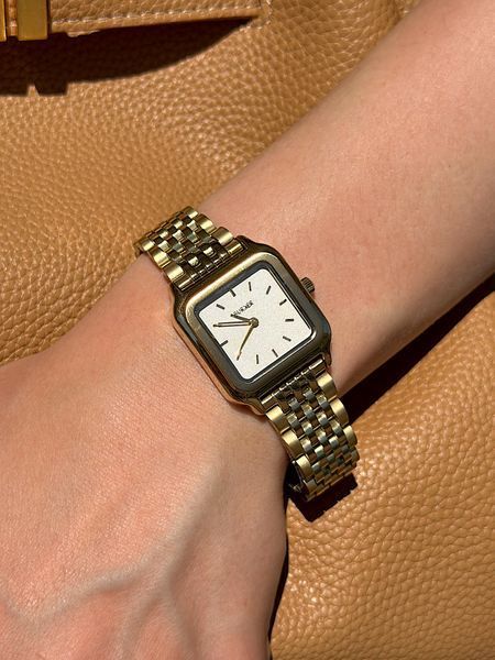 Годинник жіночий Burker Macy Gold White MCGW фото