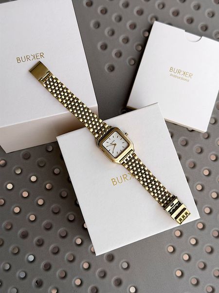 Годинник жіночий Burker Macy Gold White MCGW фото