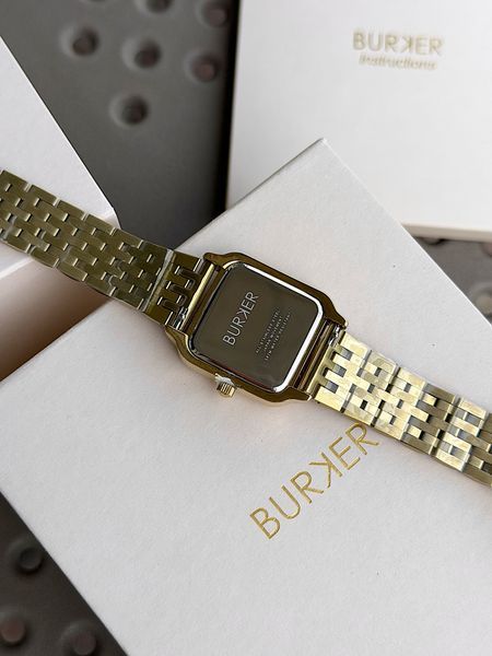Годинник жіночий Burker Macy Gold White MCGW фото