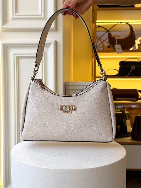 Сумка жіноча Guess Anise біла PD991618 SL фото