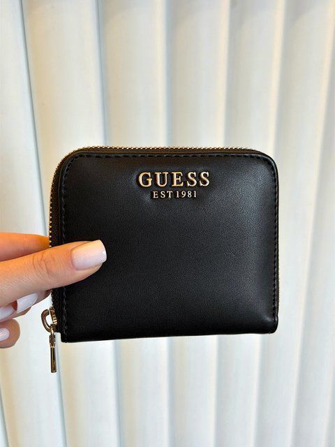 Гаманець жіночий Guess Laurel Mini чорний VC7459137 bl фото