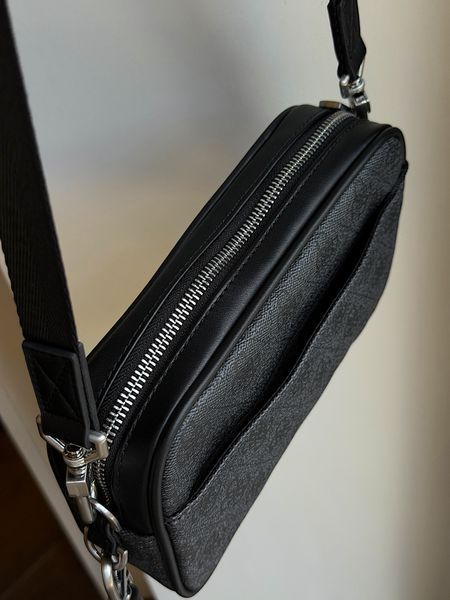 Сумка unisex Guess Milano чорна лого HMMILOP6150 bl фото