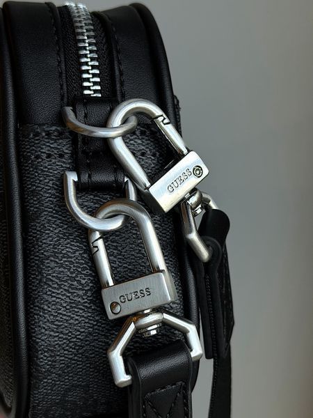 Сумка unisex Guess Milano чорна лого HMMILOP6150 bl фото