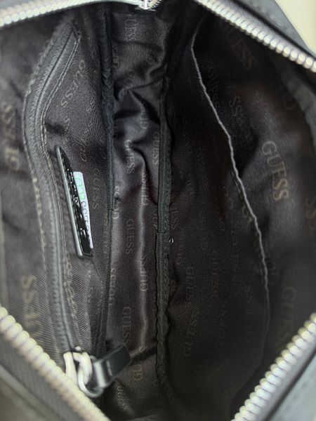 Сумка unisex Guess Milano чорна лого HMMILOP6150 bl фото