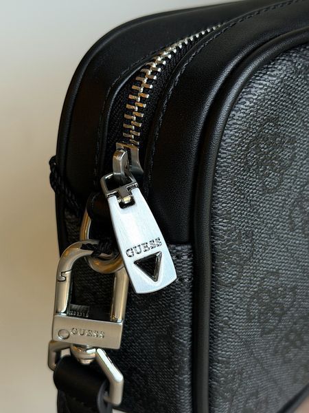 Сумка unisex Guess Milano чорна лого HMMILOP6150 bl фото