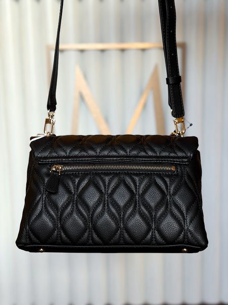 Сумка жіноча Guess Maxine M чорна QG973320 bl фото