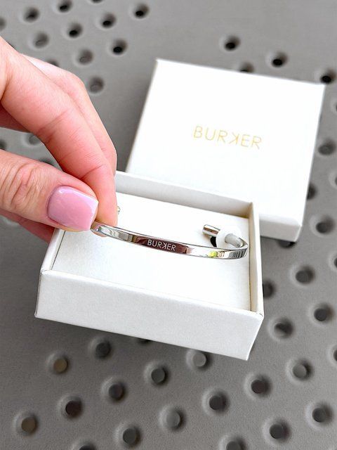 Браслет Burker Violet Petite срібний 4мм VS фото
